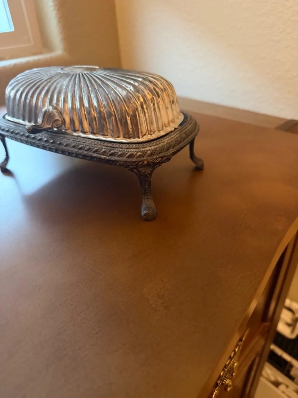 Vintage butter dish